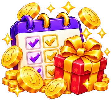 CoinJeeto — Daily check in calendar gift 2