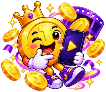 CoinJeeto — Mascot phone video 2