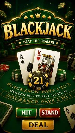 Blackjack — free online game on CoinJeeto