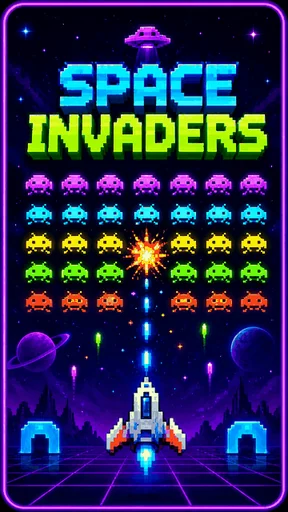 Space Invaders — free online game on CoinJeeto
