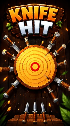 Knife Hit — free online game on CoinJeeto