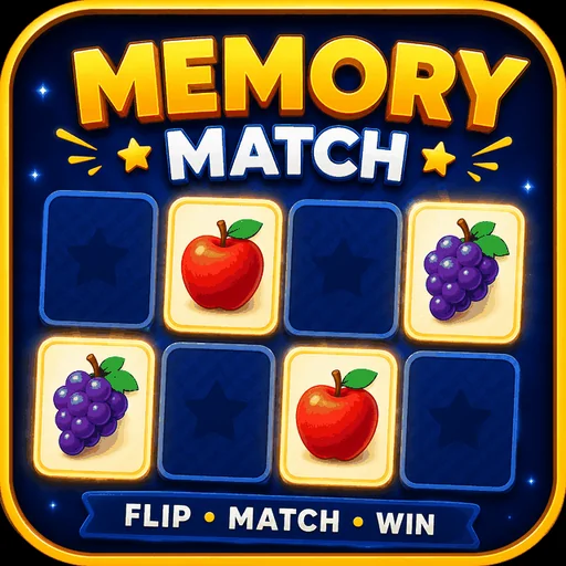 Memory Match — free online game on CoinJeeto